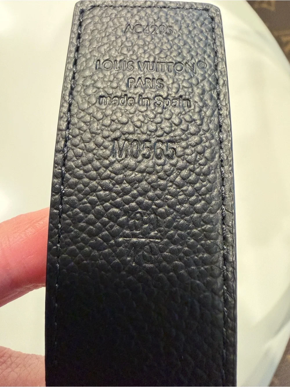 Louis Vuitton Initiales 30mm Reversible Belt